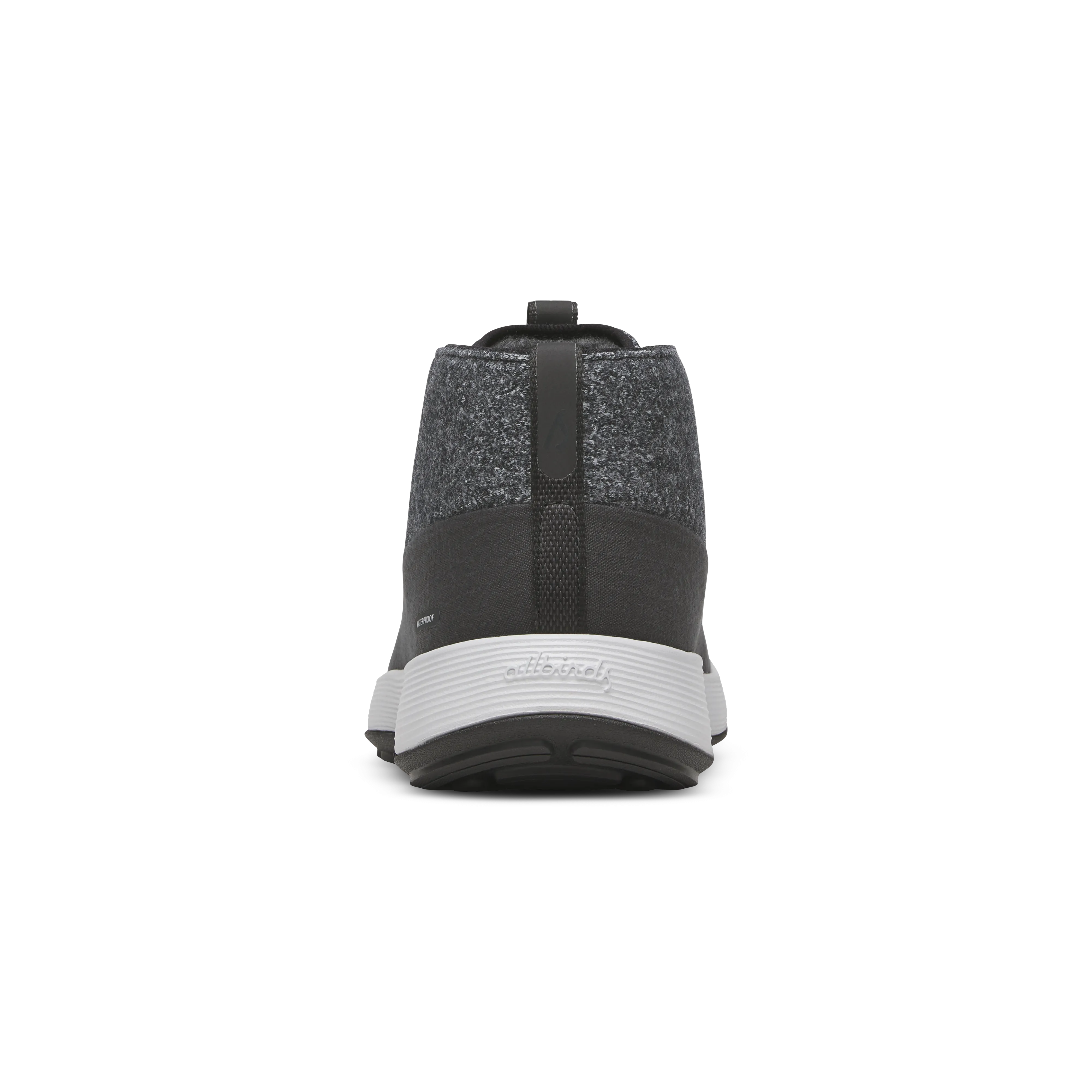 Men's Wool Runner NZ Mid Waterproof - Dark Grey (Light Grey Sole) Low noise