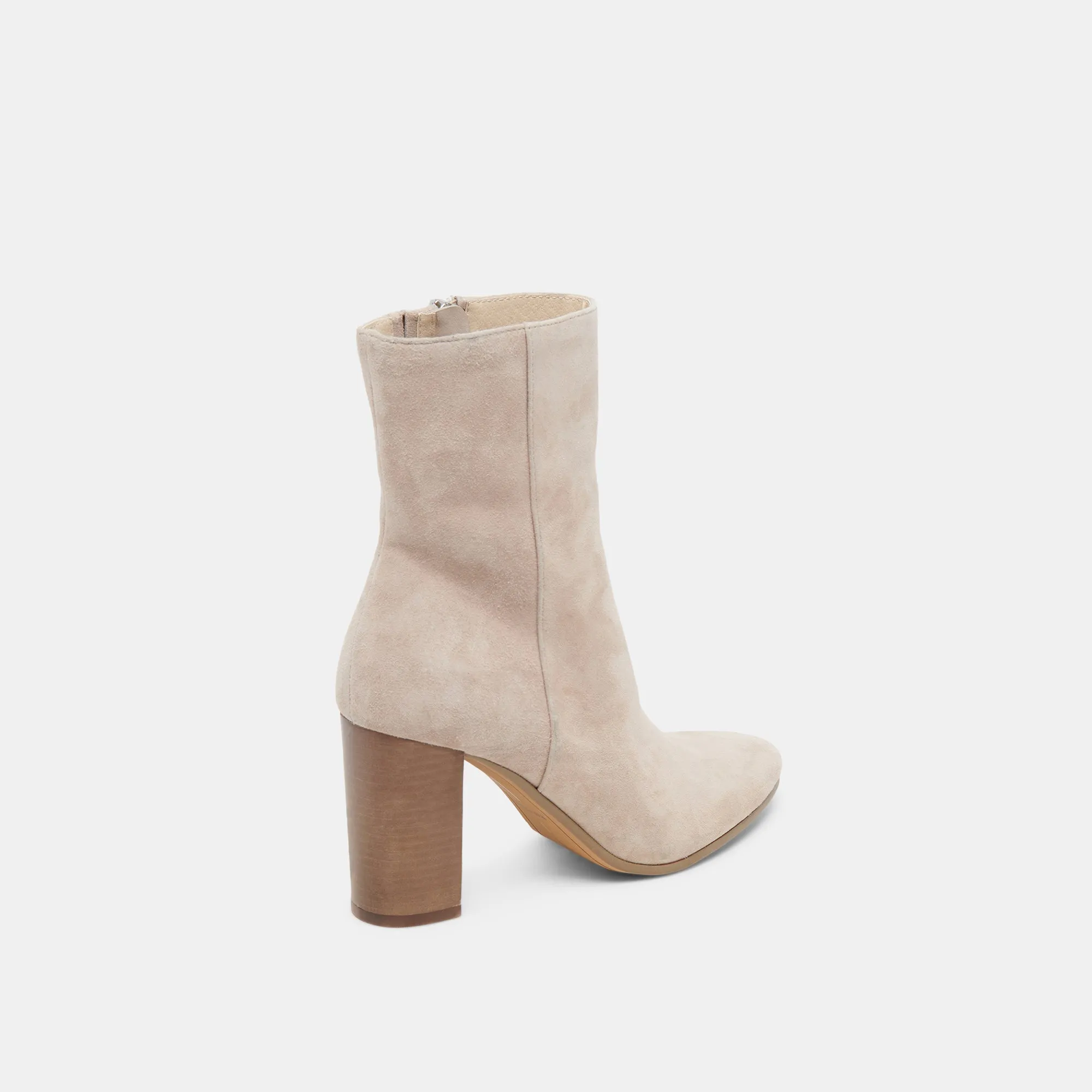 Pressure Relief Motion Control Design SUZY BOOTIES TAUPE SUEDE