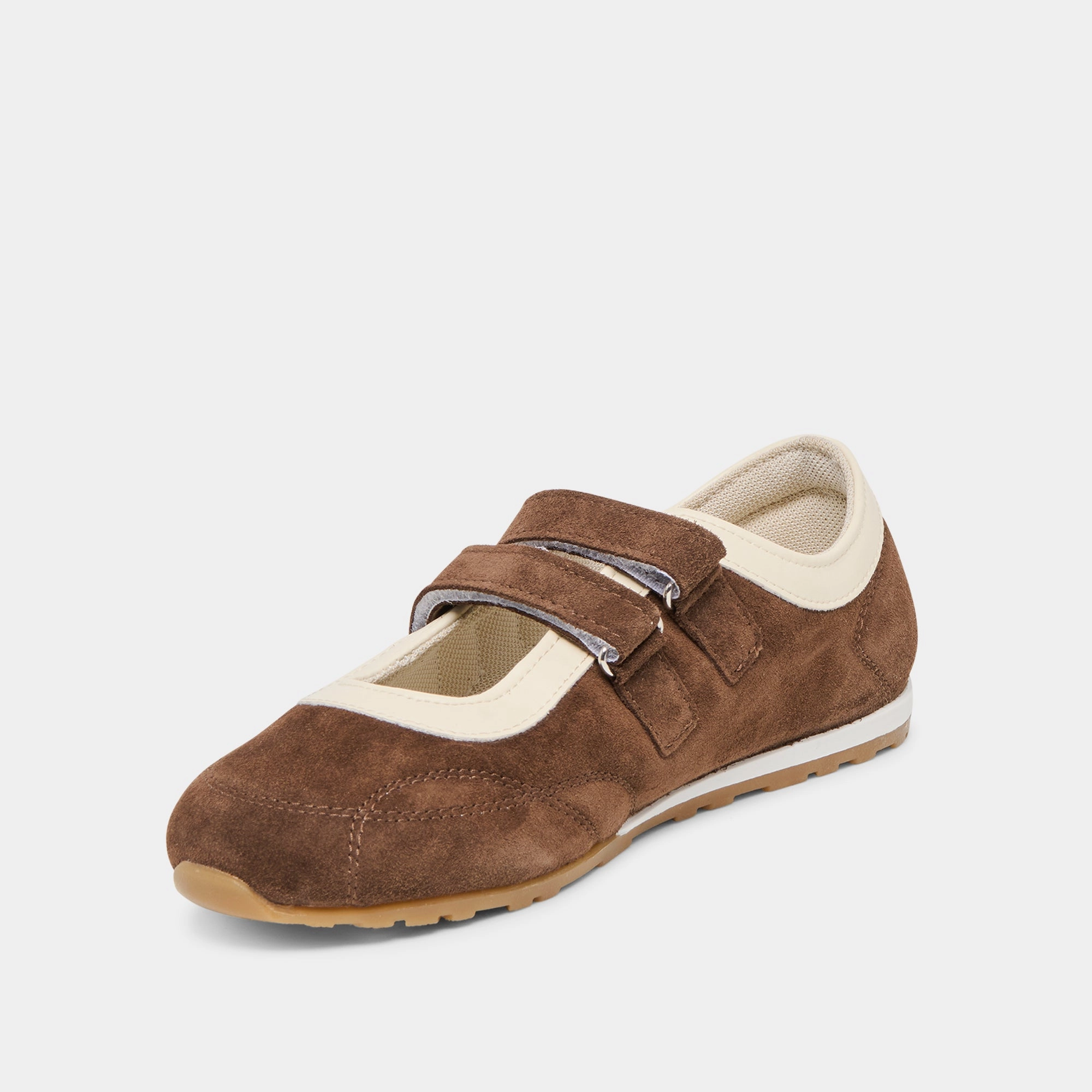 Tassel Detail SWAN SNEAKERS DK BROWN SUEDE