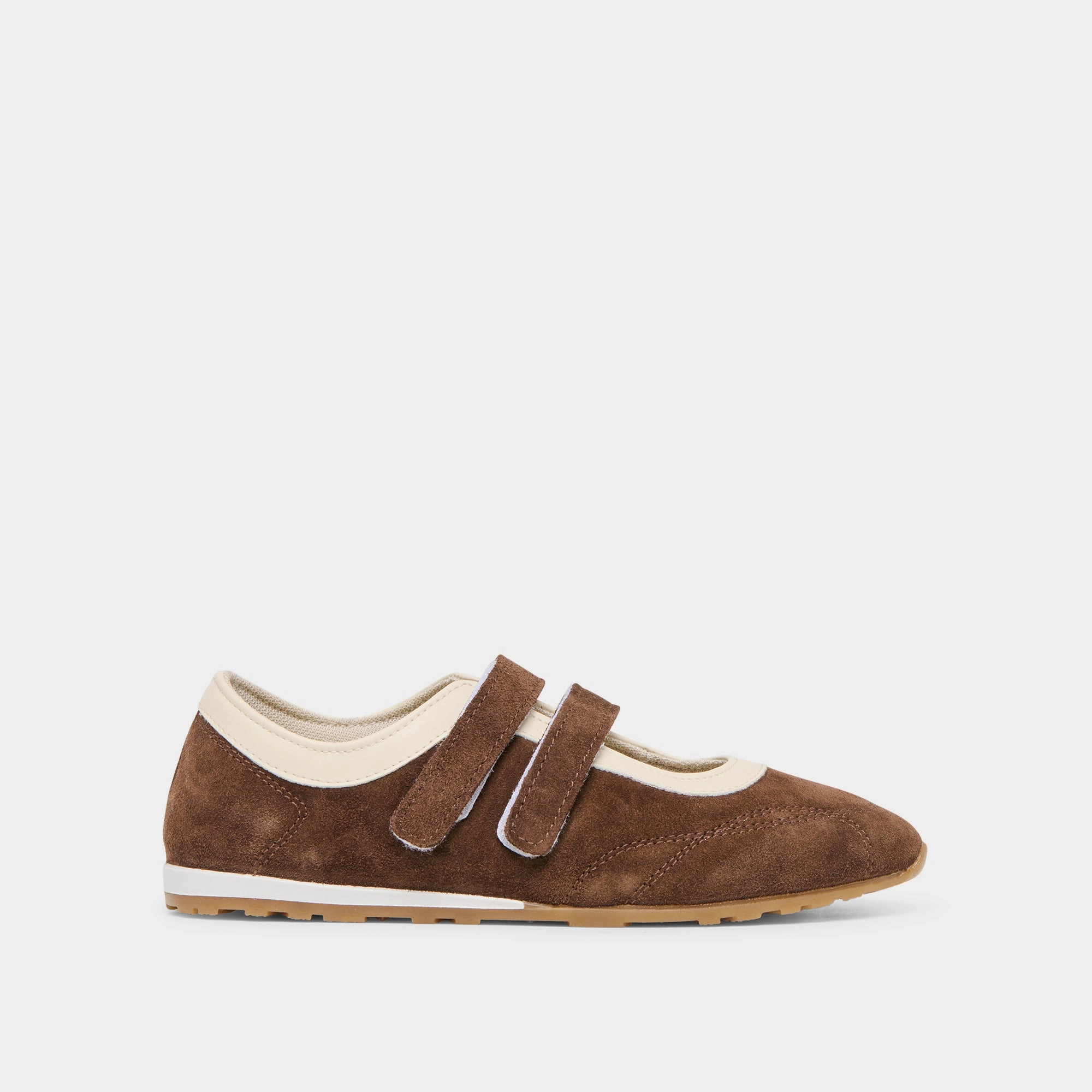 Walk Confidently SWAN SNEAKERS DK BROWN SUEDE