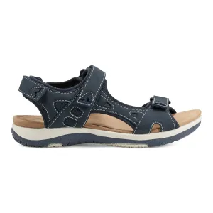 Skylar Round Toe Lightweight Casual Flat Sandals high - cut