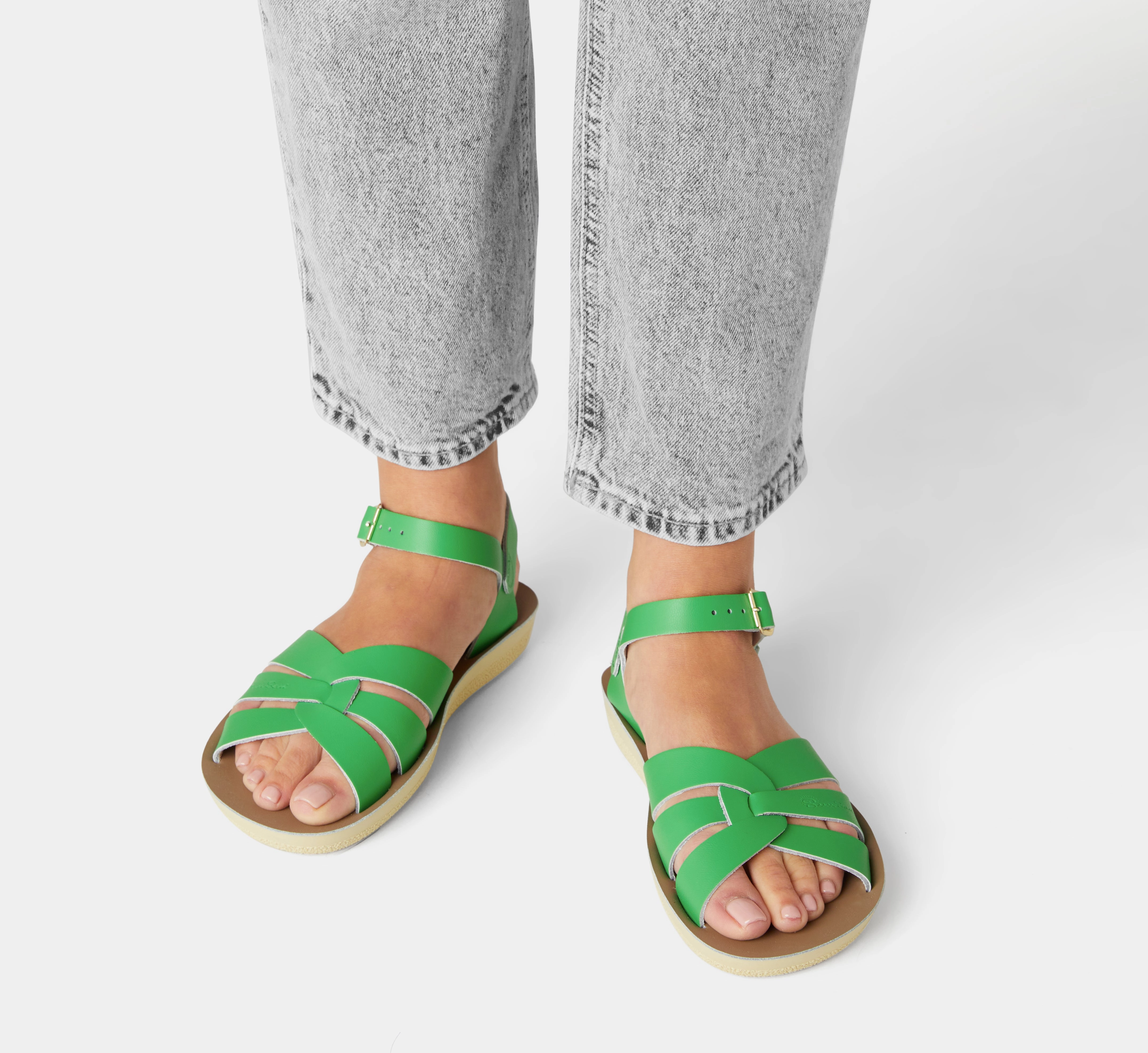 Stylish Casual Shoes Swimmer Kelly Green Womens Sandal