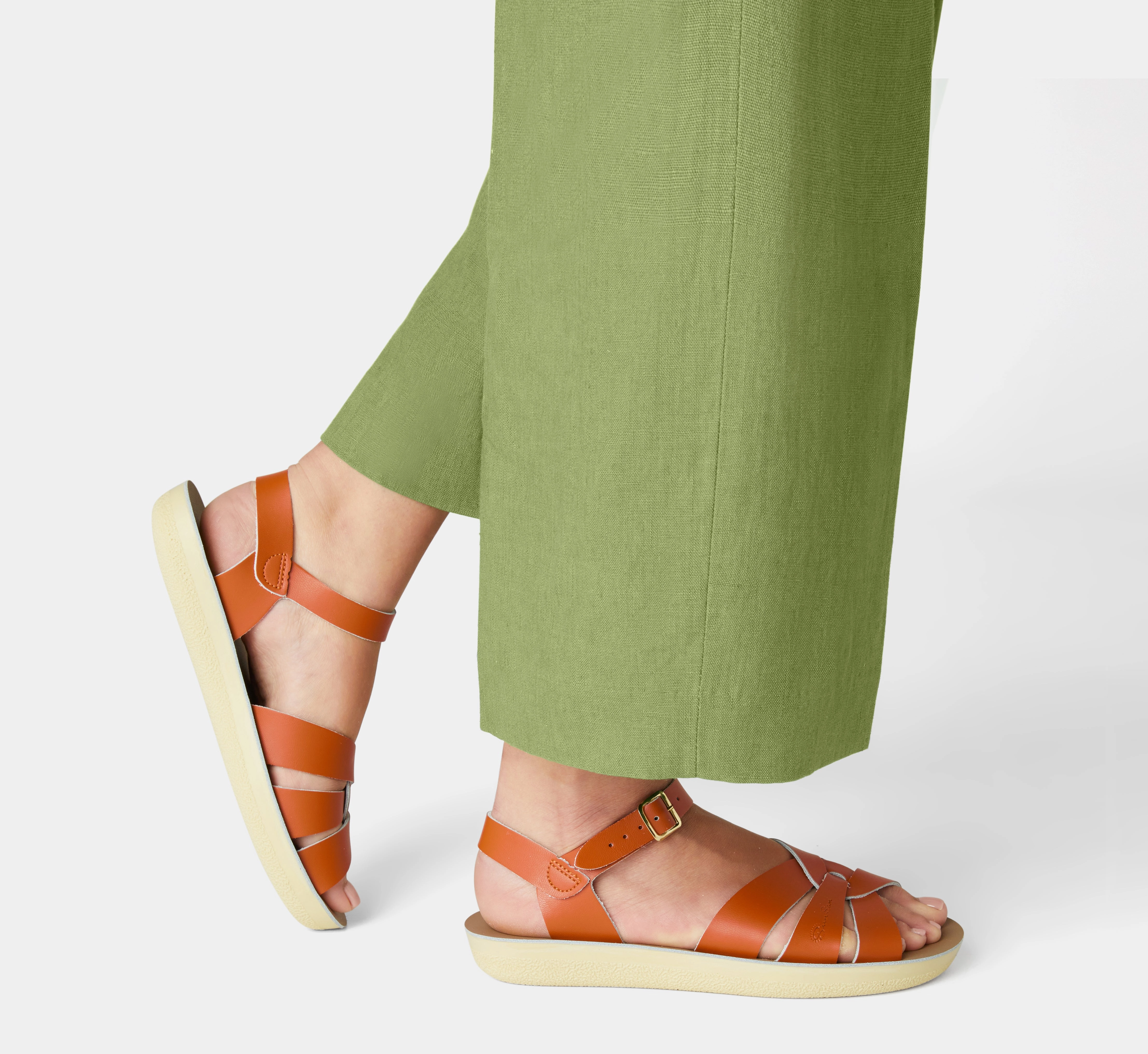 Swimmer Paprika Womens Sandal Single Strap Casual Beach Sandals