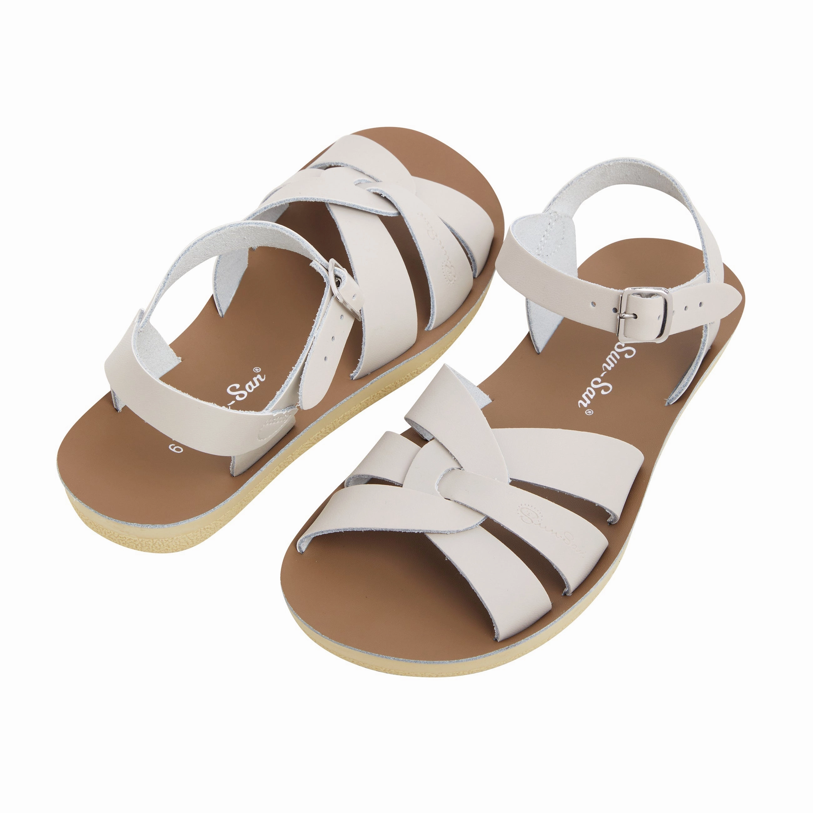 Soft Edge Swimmer Stone Womens Sandal