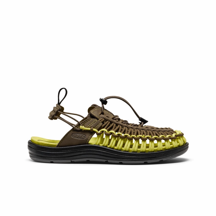 All Gender UNEEK II Convertible Metalwood  |  Metalwood Limeade Chic Sporty Sandals