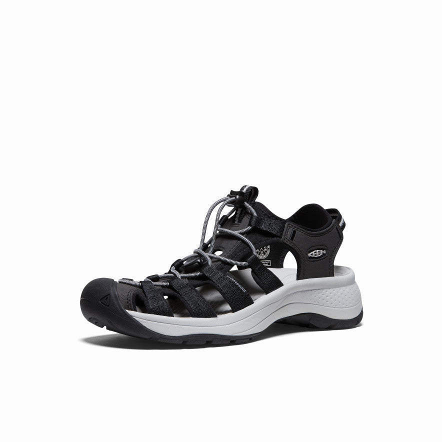 Women's Astoria West Sandal  |  Black/Grey Modern Fit