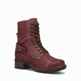 Weather Resistant Material TAOS WOMENS CRAVE -  WINE RUFFOUT