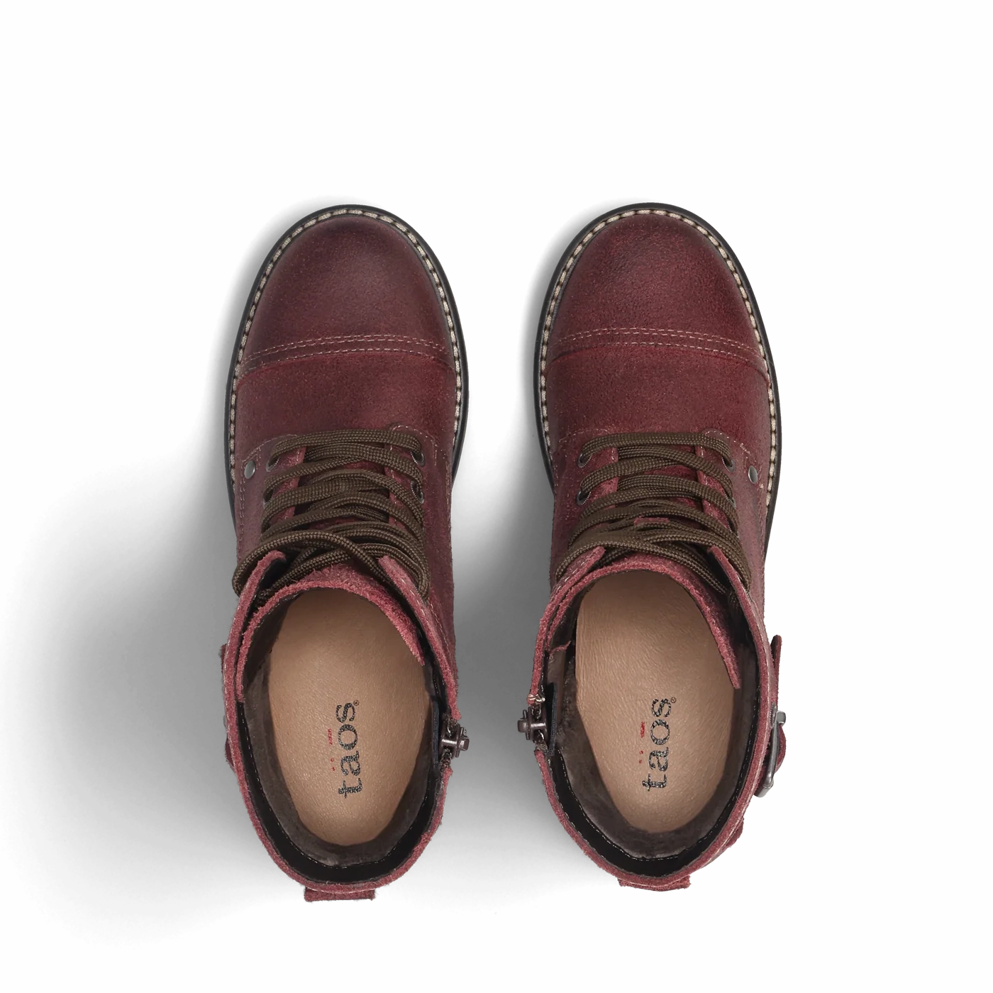 TAOS WOMENS CRAVE -  WINE RUFFOUT Adjustable Closure