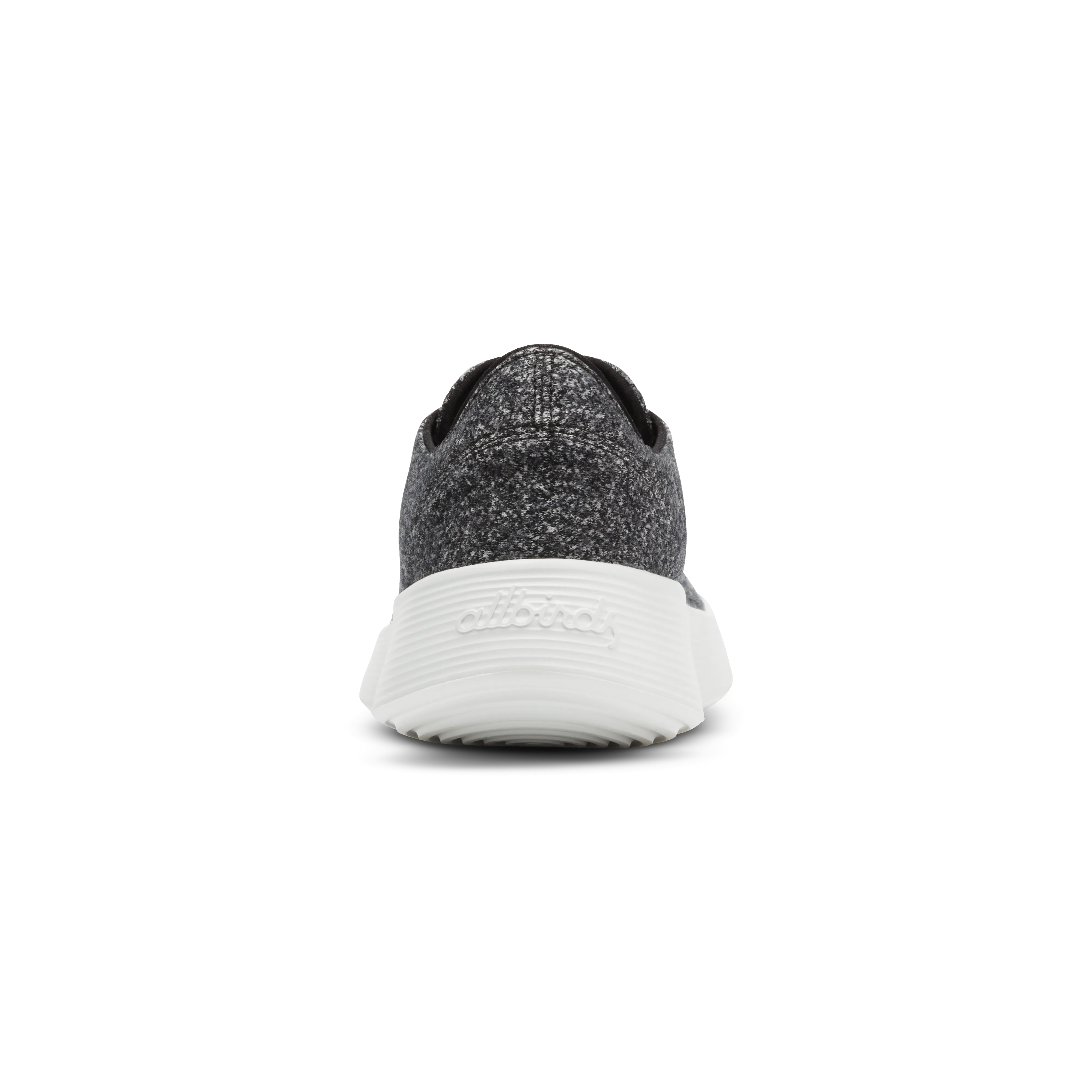 easiest front - zip Women's Wool Runner Go - Dark Grey (Light Grey Sole)