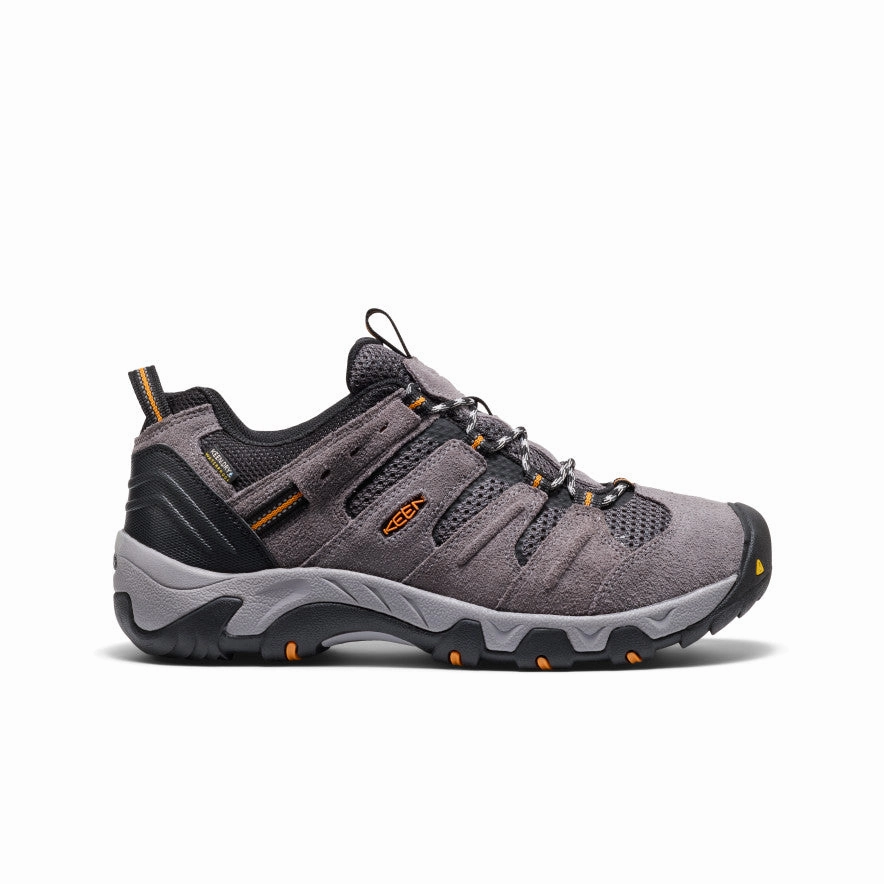 Men's Headout Waterproof Hiking Shoe  |  Steel Grey/Orange Pepper luxury - level