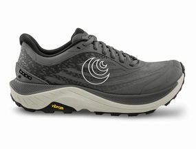 TOPO MENS ULTRAVENTURE - GREY / GREY Flowing Design Curved Hem Design