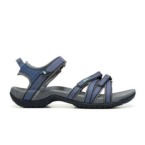 Cozy Travel Shoes Odor Resistant Material Teva Tirra Active Sandal (Women) - Bering Sea