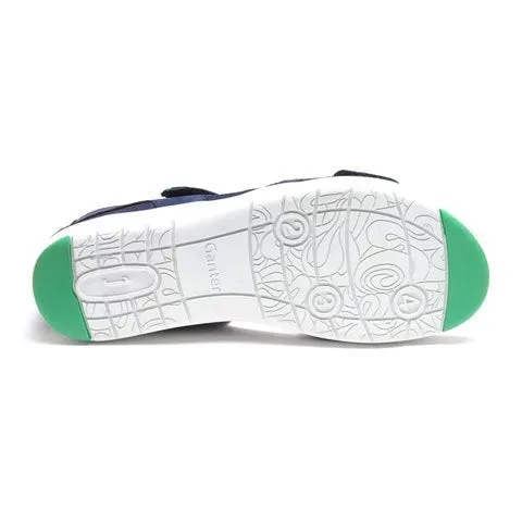 Ganter Gina Backstrap Sandal (Women) - Dark Blue/Soft Nubuck Beach Walking