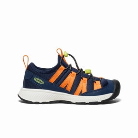 Little Kids' Motozoa Sneaker  |  Naval Academy/Bright Marigold basketball players