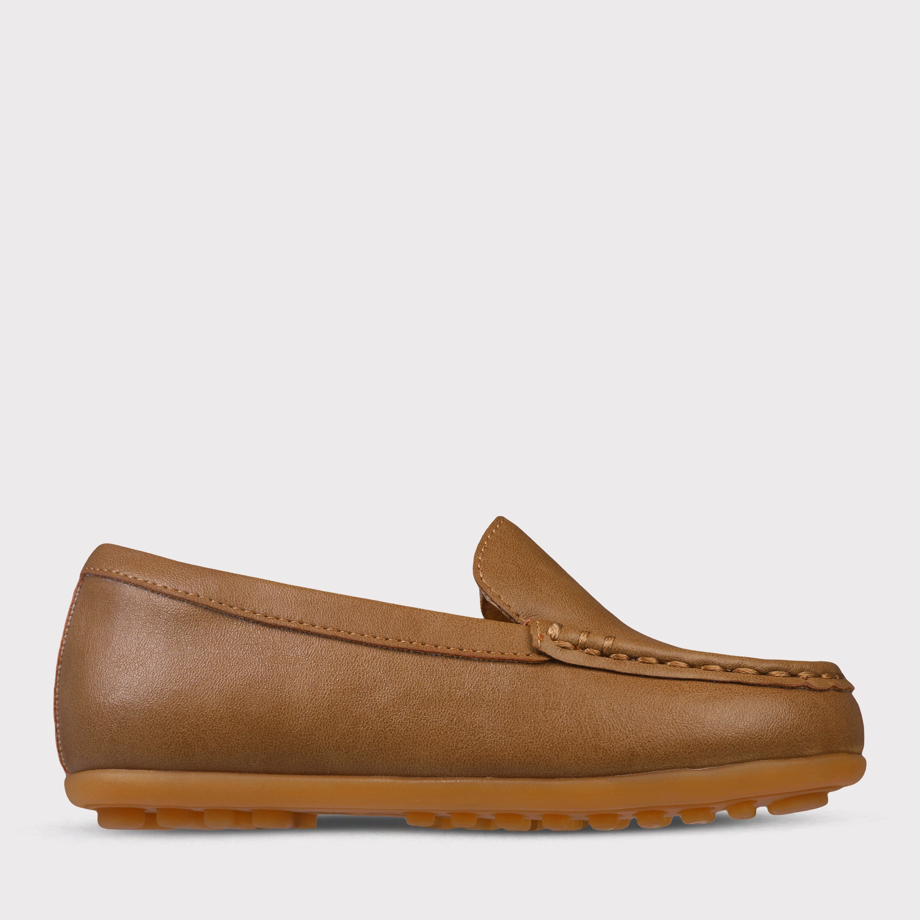 Vegan Synthetic Leather Thaddeus Boys Slip-On Moccasin