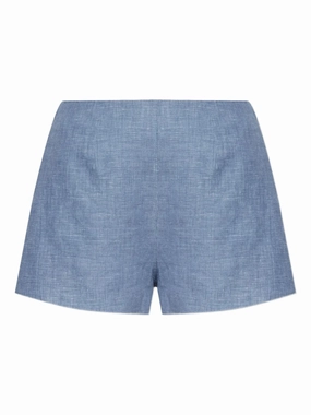 Thea Shorts in Steel Blue Quick Evaporation Fabric