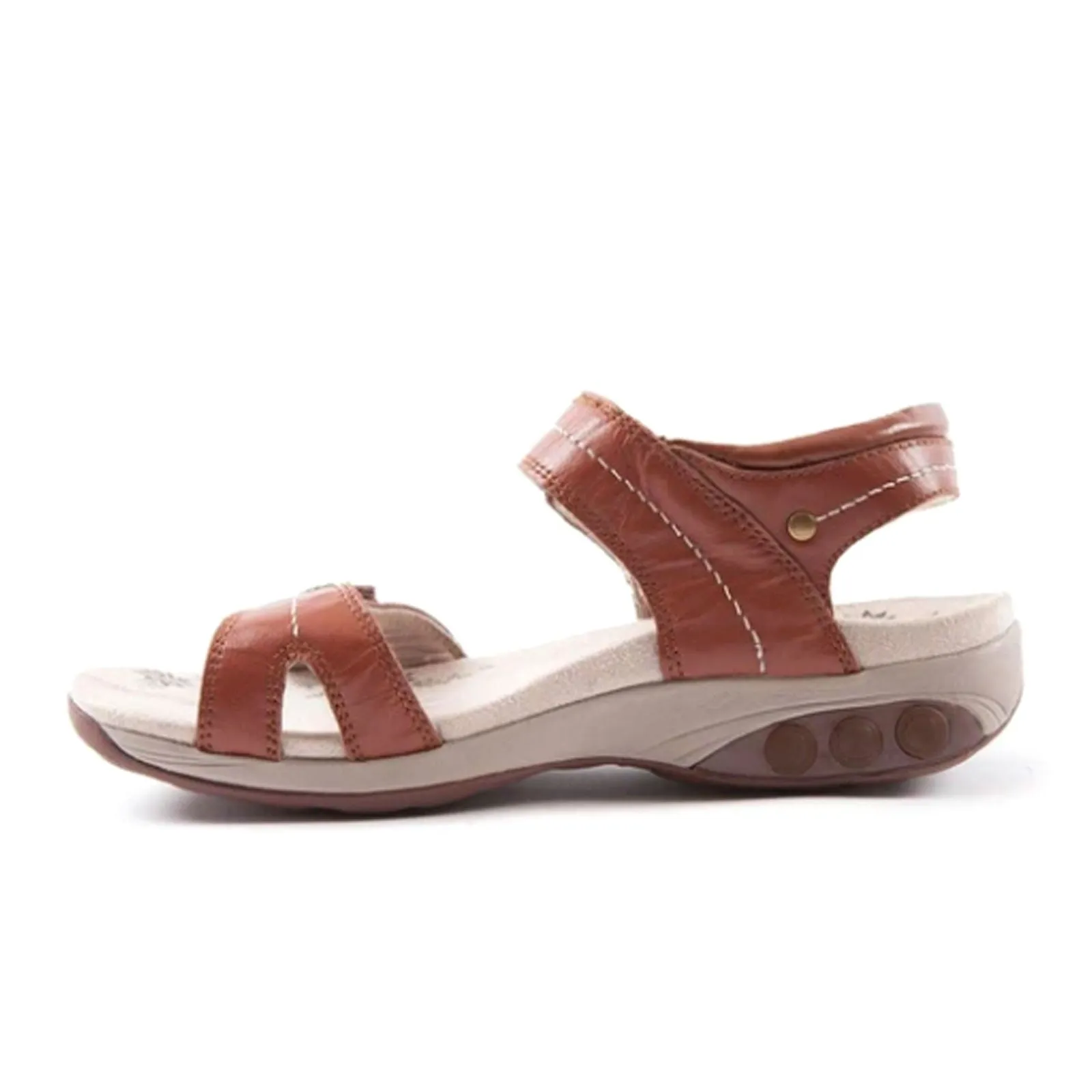 Therafit Grace Backstrap Sandal (Women) - Brown Anti Skid Feature