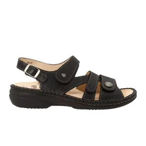Finn Comfort Gomera-S Backstrap Sandal (Women) - Black Light sandals Abrasion Resistant Exterior