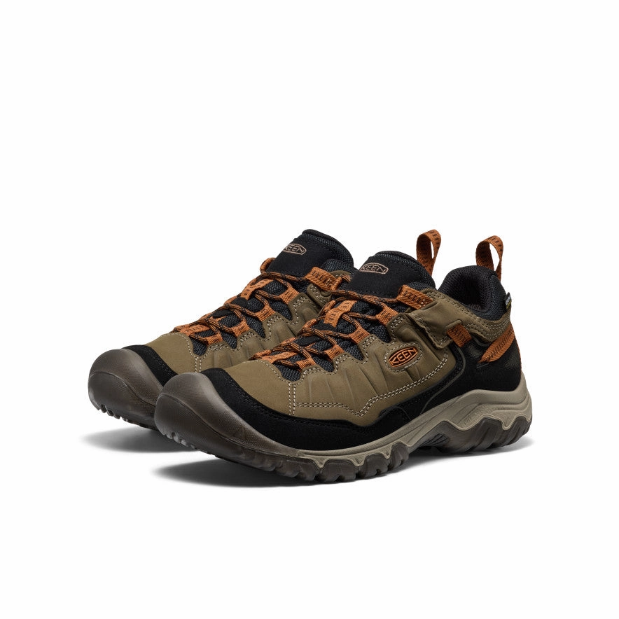 concert Men's Targhee IV Wide Waterproof Hiking Shoe  |  Sea Turtle/Roasted Pecan