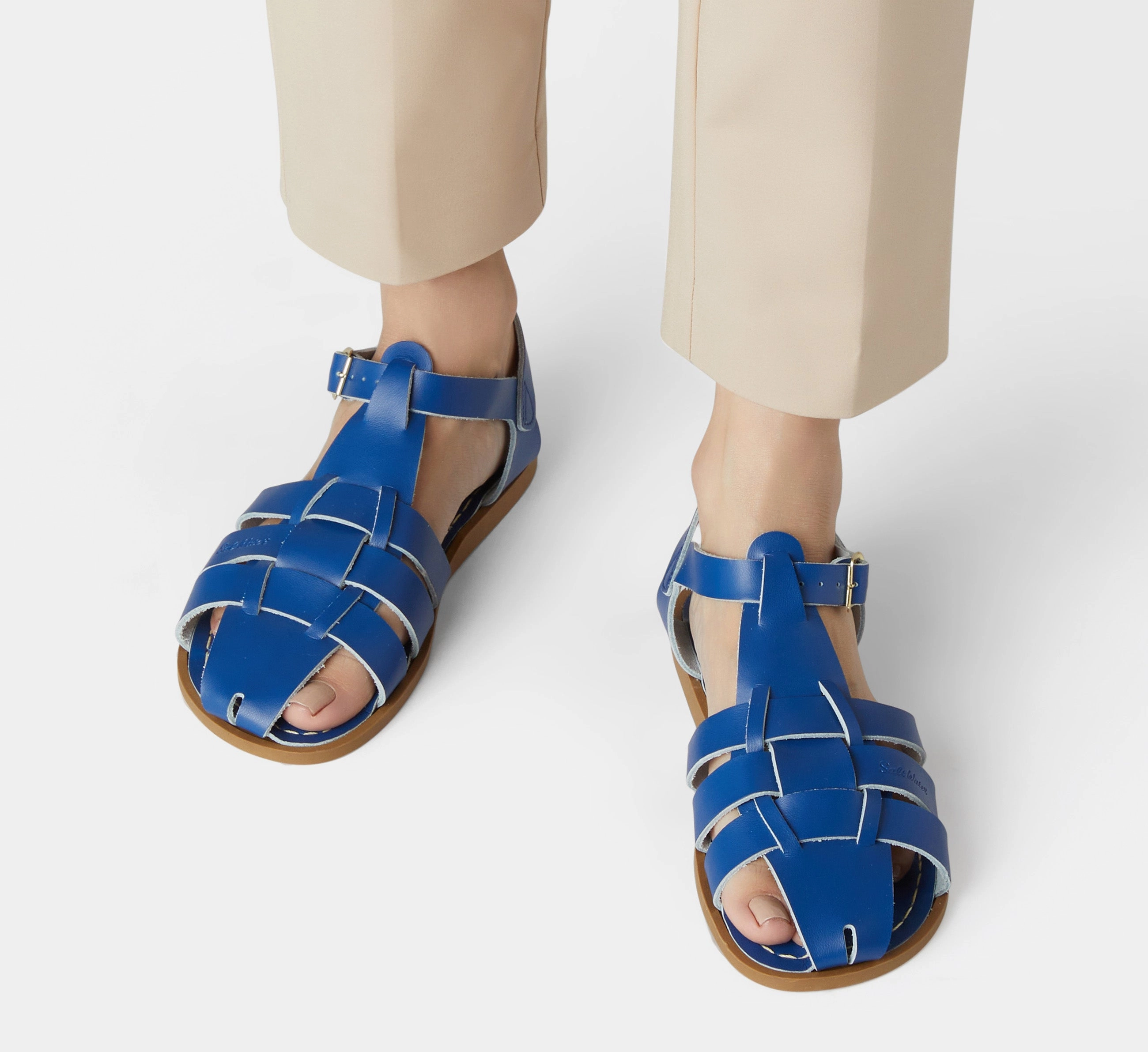 Total Ease Fisherman Shark Original Cobalt Blue Womens Sandal