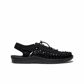 Men's UNEEK Sneaker  |  Black/Black Multi Strap Float Comfort