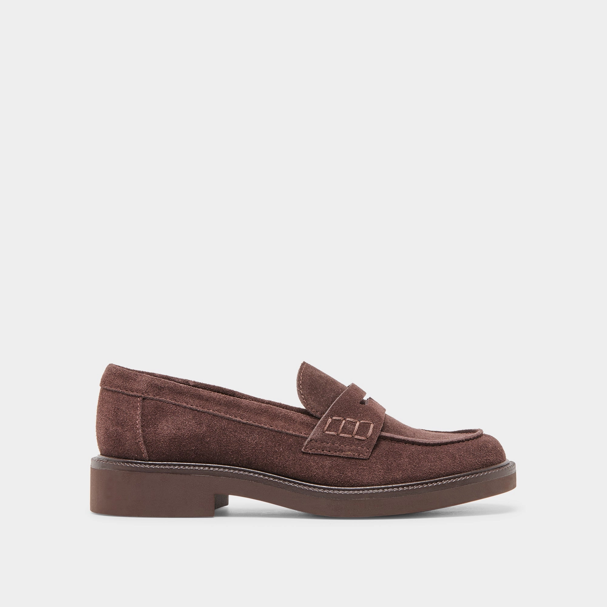 TIGGY LOAFERS MAHOGANY SUEDE Timeless Walk Foot Hug