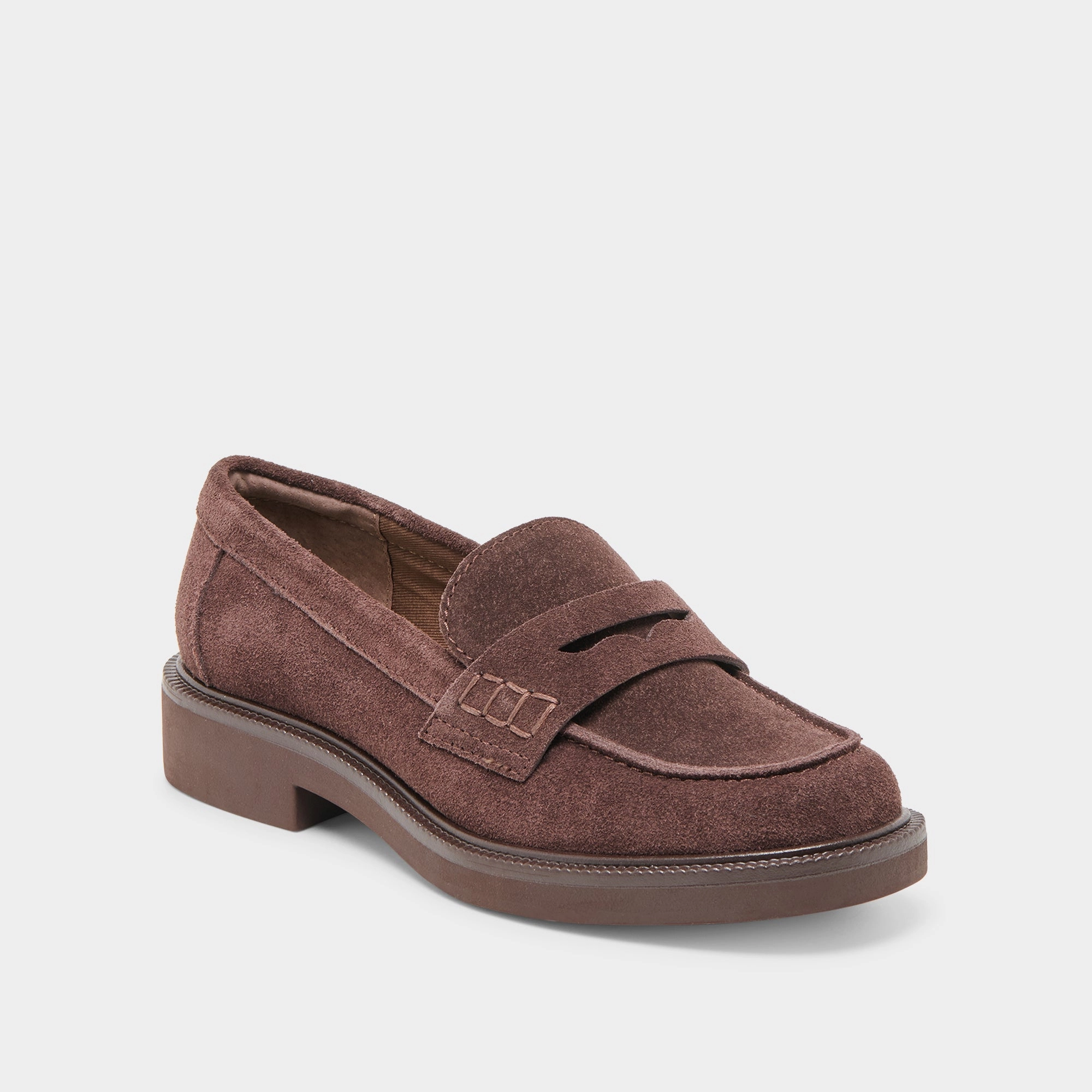 Icon Energy Modern Twist TIGGY LOAFERS MAHOGANY SUEDE