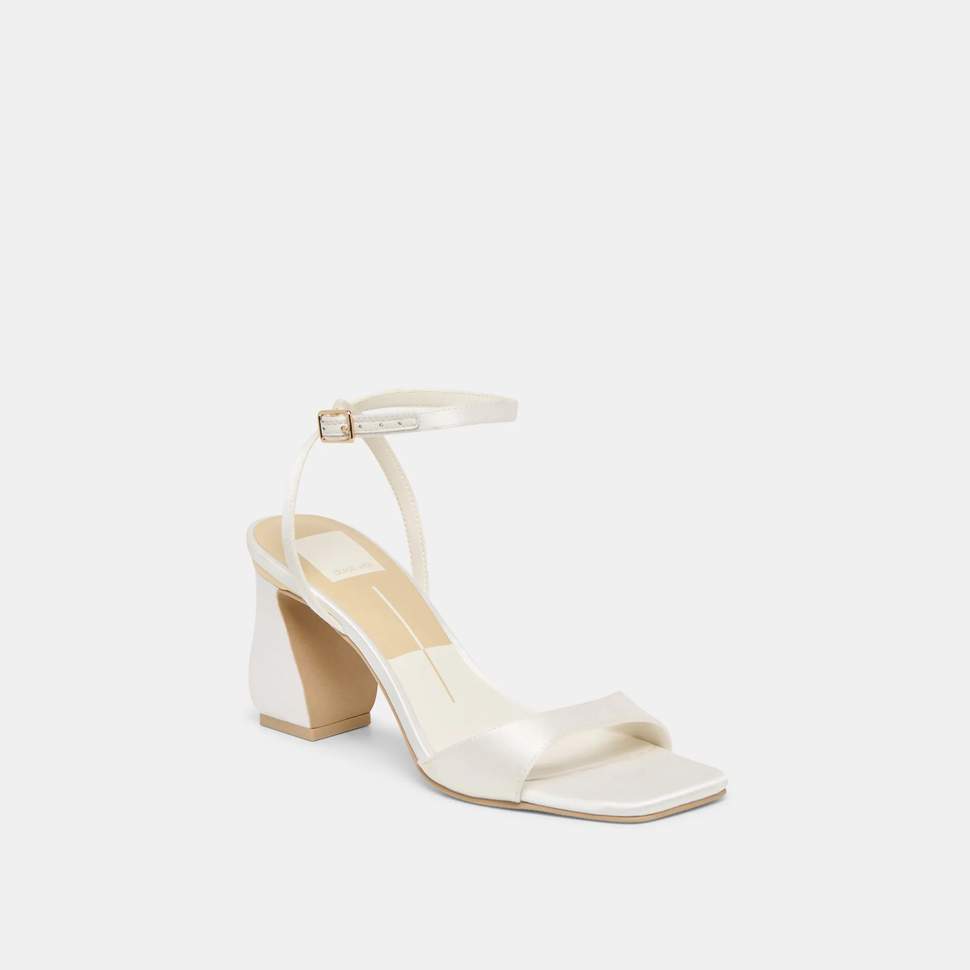 TILDA HEELS TRUE WHITE SATIN Elastic Goring System