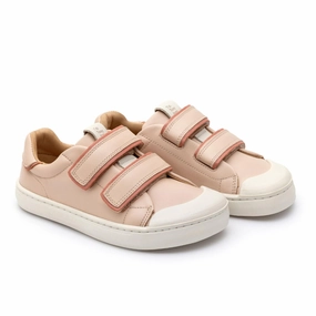 Tip Toey Joey Kids RAMP COLORS Sneakers - Papaya Cream Cushioned Midsole Water Friendly