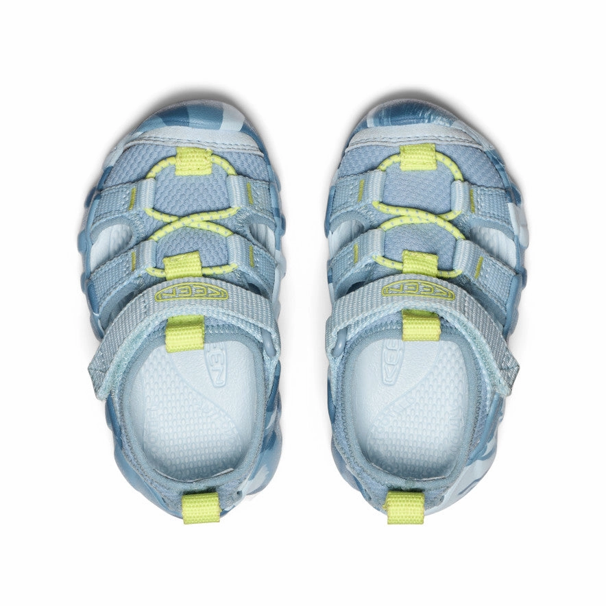 Relaxed Walk Shock absorption Toddlers' Hyperport H2 Sandal  |  Skyway/Faded Denim