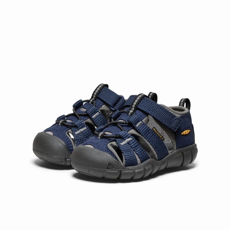 Handmade Anti Slip Outsole Toddlers' Seacamp II CNX  |  Naval Academy/Drizzle