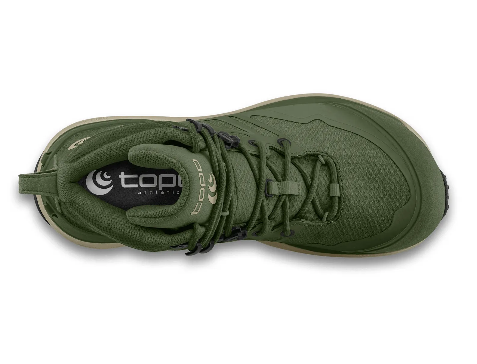 TOPO WOMENS TRAILVENTURE - OLIVE / TAN Stylish Travel Flats Sporty Sandals