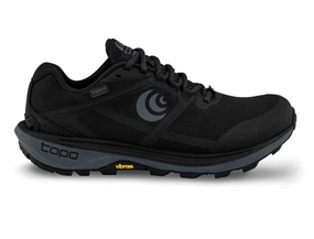 TOPO MENS TERRAVENTURE WP  - BLACK / CHARCOAL Moisture Management Fabric