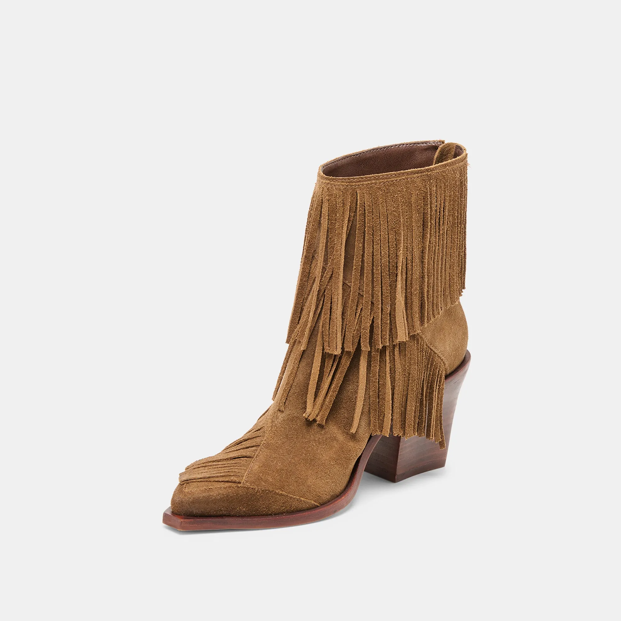 Airflow Vents Urban Function TOREY BOOTIES CHESTNUT SUEDE