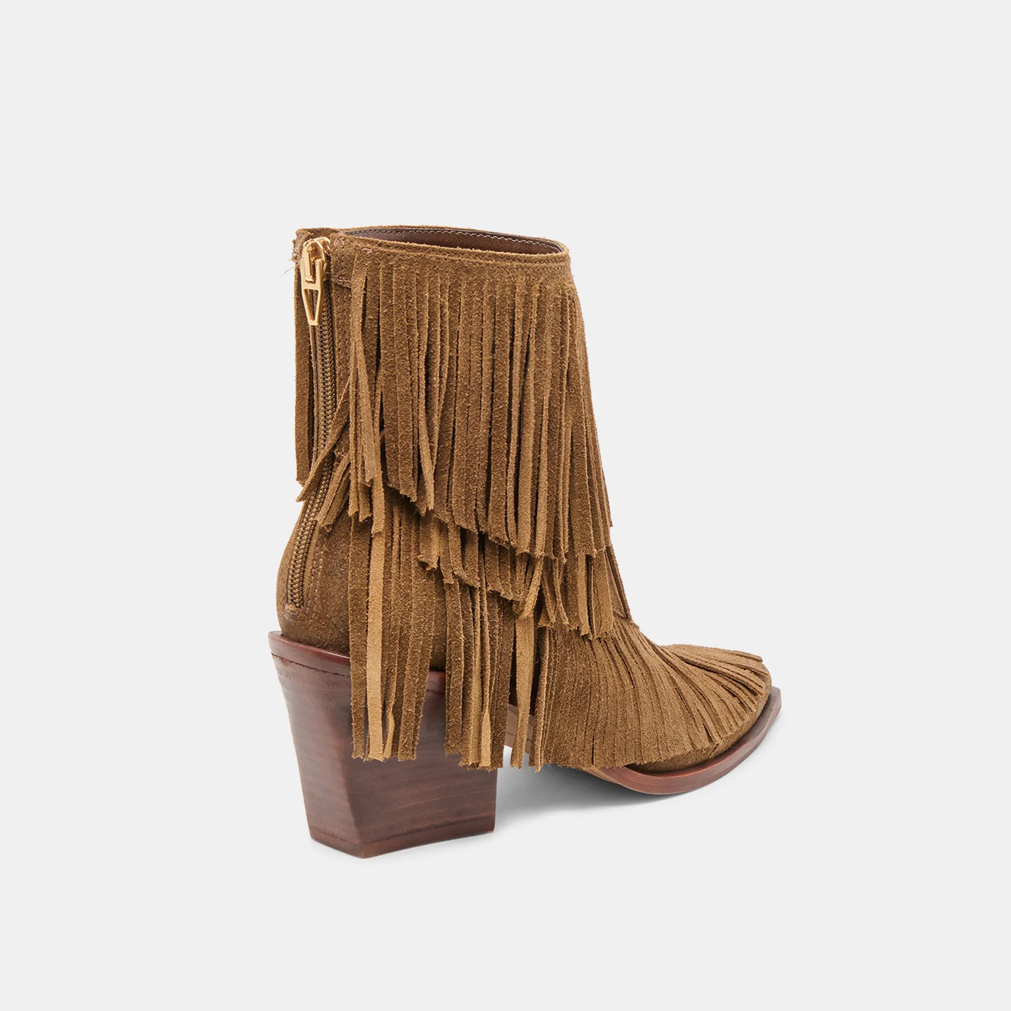 TOREY BOOTIES CHESTNUT SUEDE Adaptive Response Platform Walking Sneakers