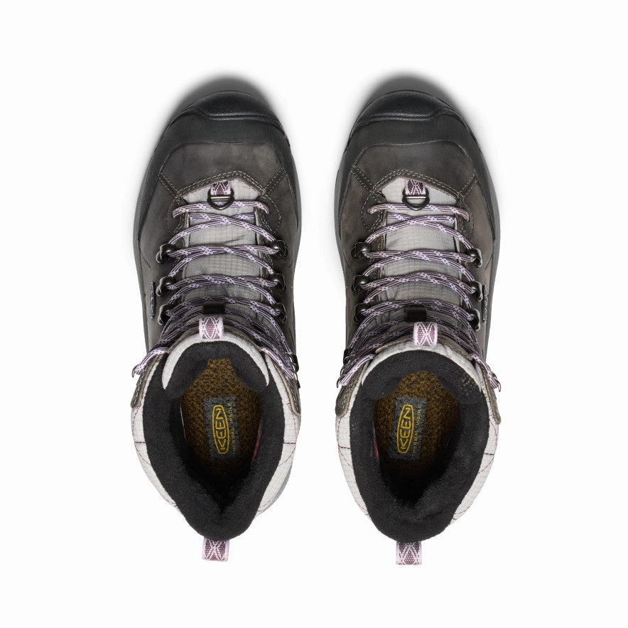 Women's Revel IV High Polar Waterproof Boot  |  Steel Grey/Orchid Petal Leather Upper Silver Glow