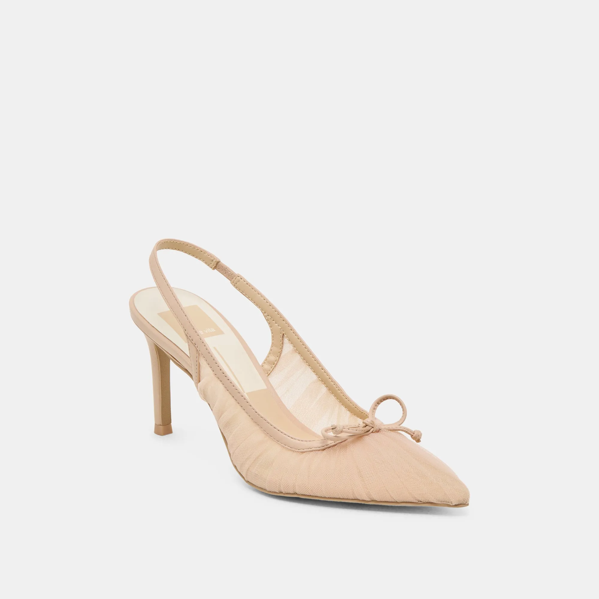 YELA HEELS PRALINE TULLE Anti Skid Comfort Driven Design