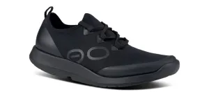 OOFOS MEN'S OOMG SPORT LS LOW SHOE - BLACK Thermal Core Rural Traveler