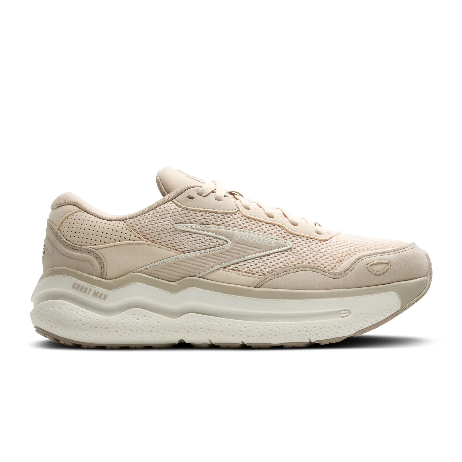 Smooth Style Snow Explorer Brooks Ghost Max SE Running Shoe (Women) - Almond Peach/Chateau/Coconut
