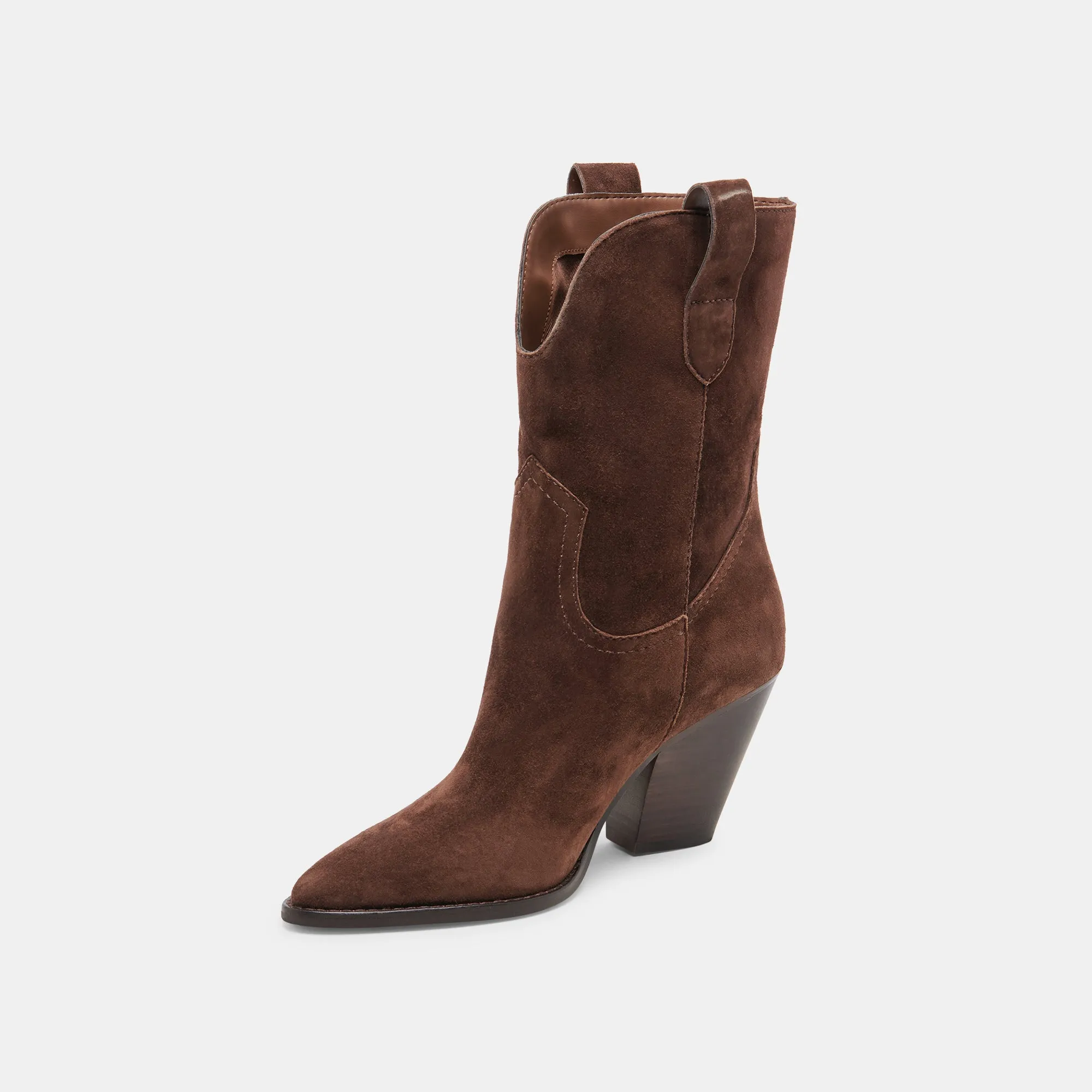 JESSEY BOOTS DK BROWN SUEDE Upgraded arch