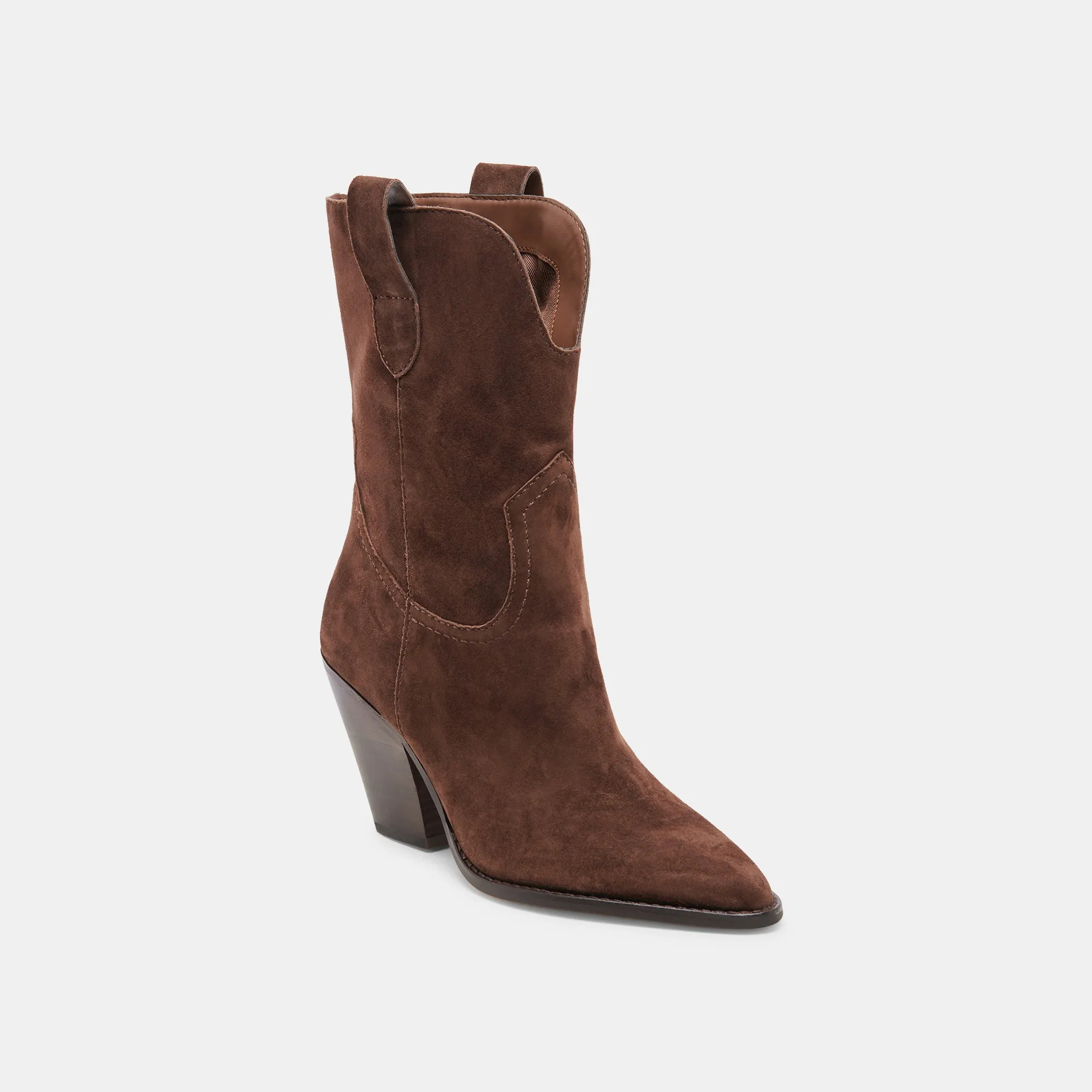 Lightweight EVA Foam JESSEY BOOTS DK BROWN SUEDE