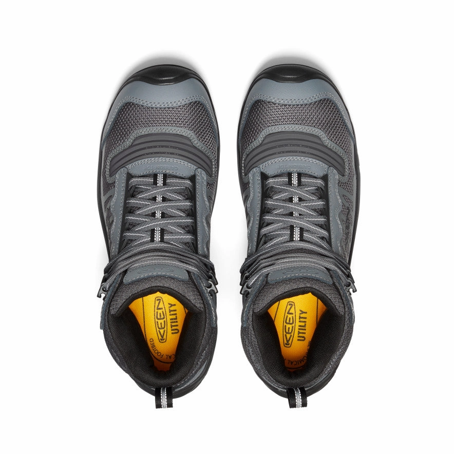 Men's Reno Mid Waterproof (Carbon Toe)  |  Magnet/Black Ventilation Perforations Mud Resistant Night Travel