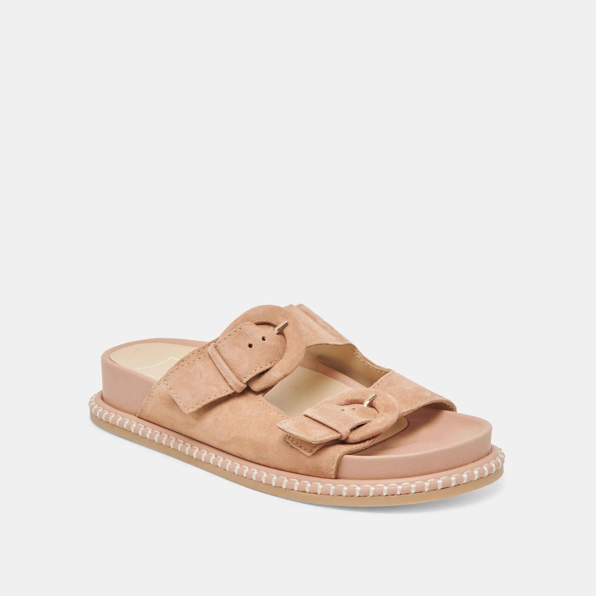 packable Structured grip SHAUNY SANDALS TOFFEE SUEDE