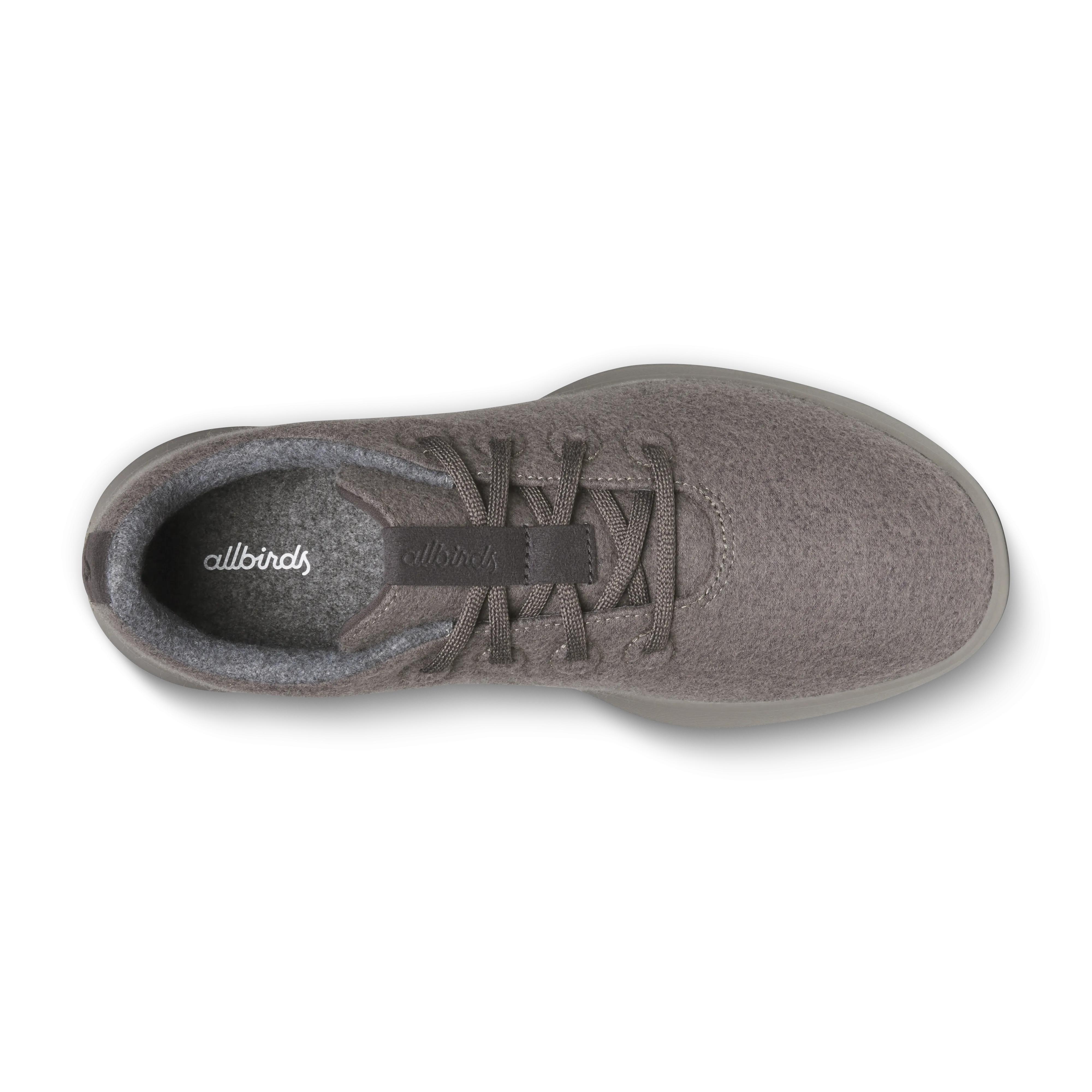 Men's Wool Runner NZ - Weathered Brown (Weathered Brown Sole) All-day shock absorption foam padding