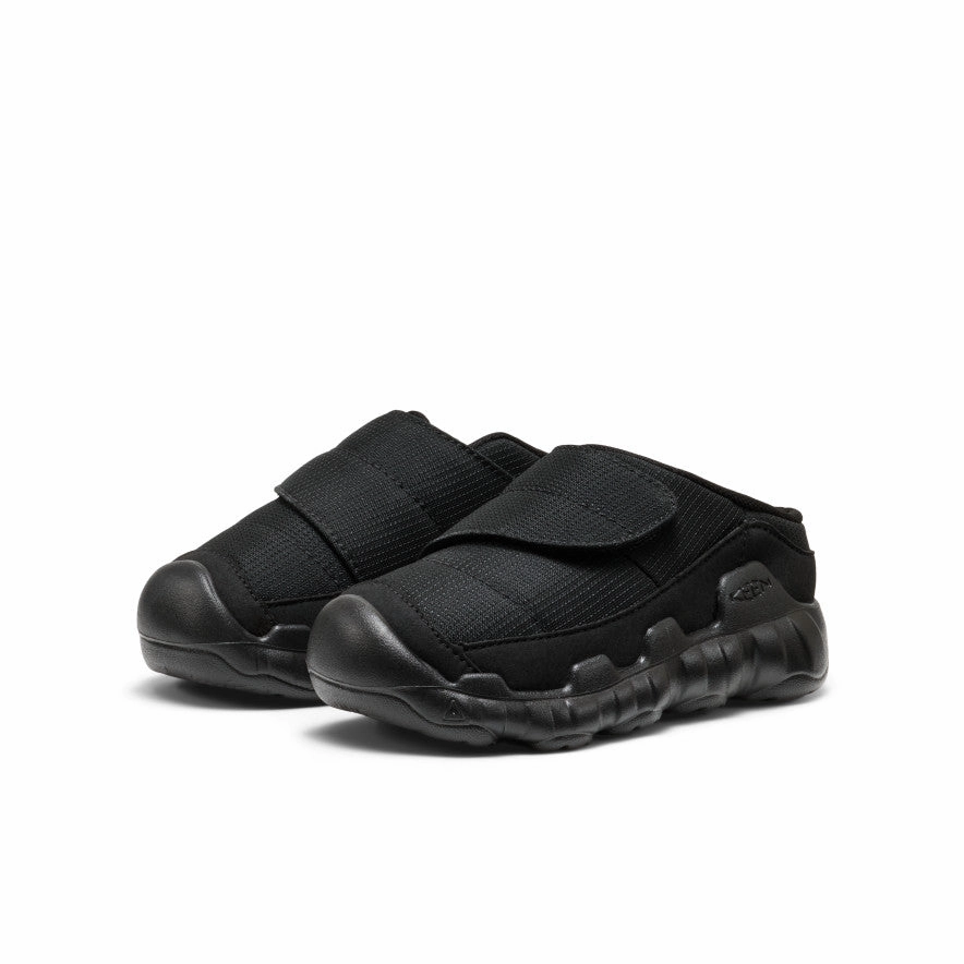 Little Kids' Hypowser Wrap Shoe  |  Black/Black Instant Comfort Walk Footwear Ease