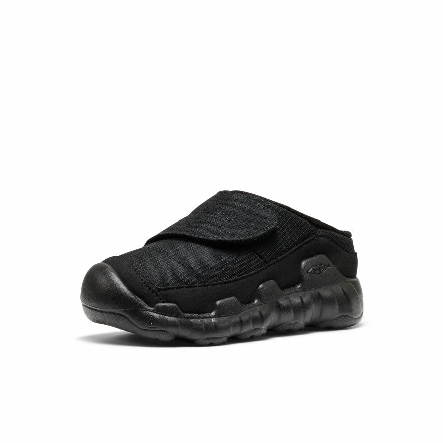 Little Kids' Hypowser Wrap Shoe  |  Black/Black Impact absorption Adaptive cushion