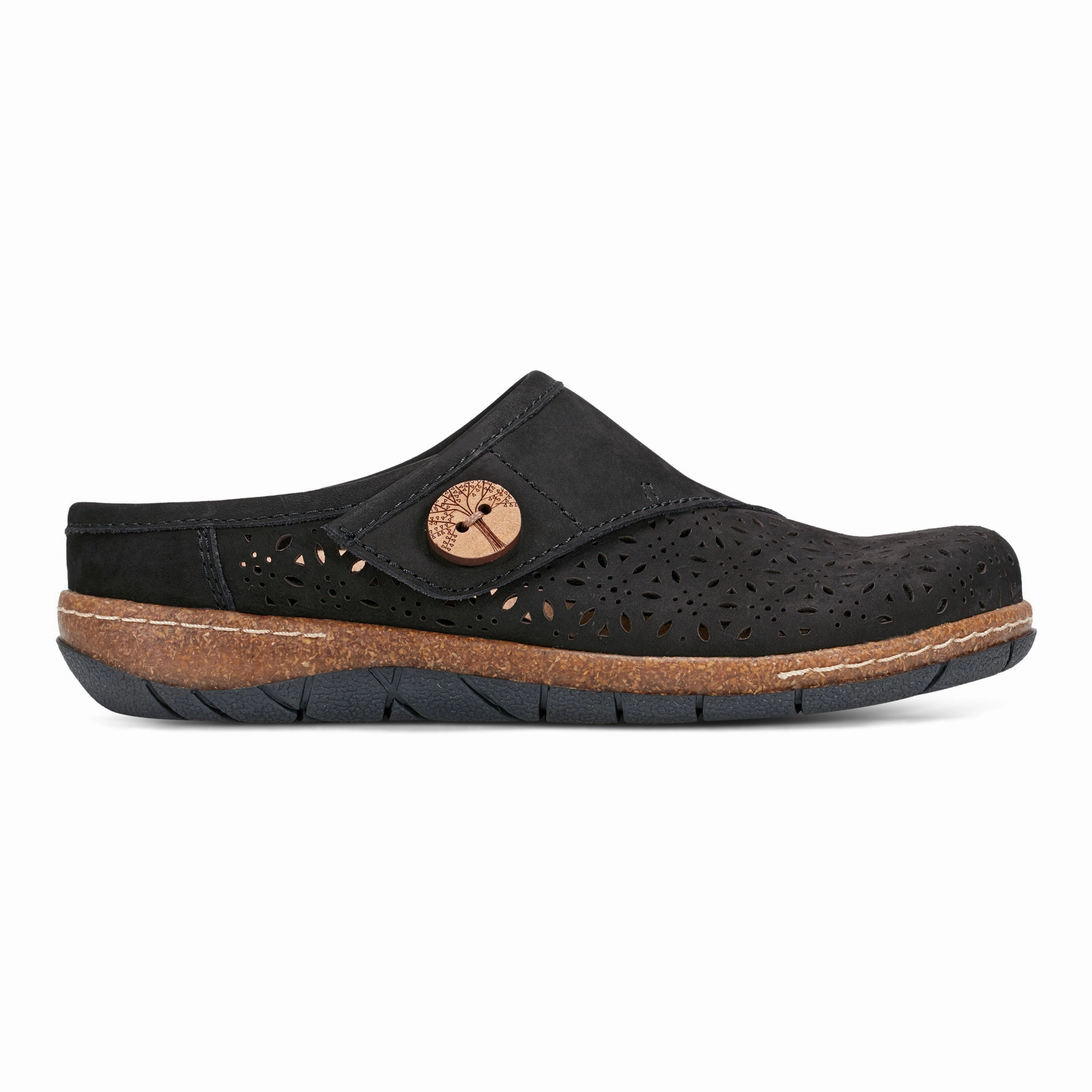 Erinn Round Toe Casual Slip-on Flat Clogs Boat Dock Kitchen Safe