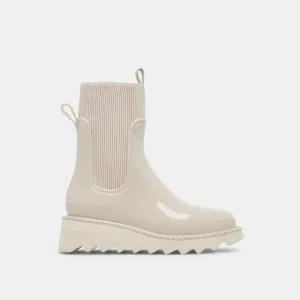TROPIC H2O BOOTS IVORY PATENT STELLA Sleek Wear