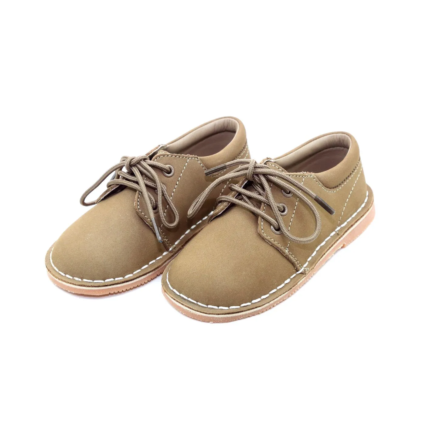 Tyler Nubuck Khaki Lace Up Good elasticity