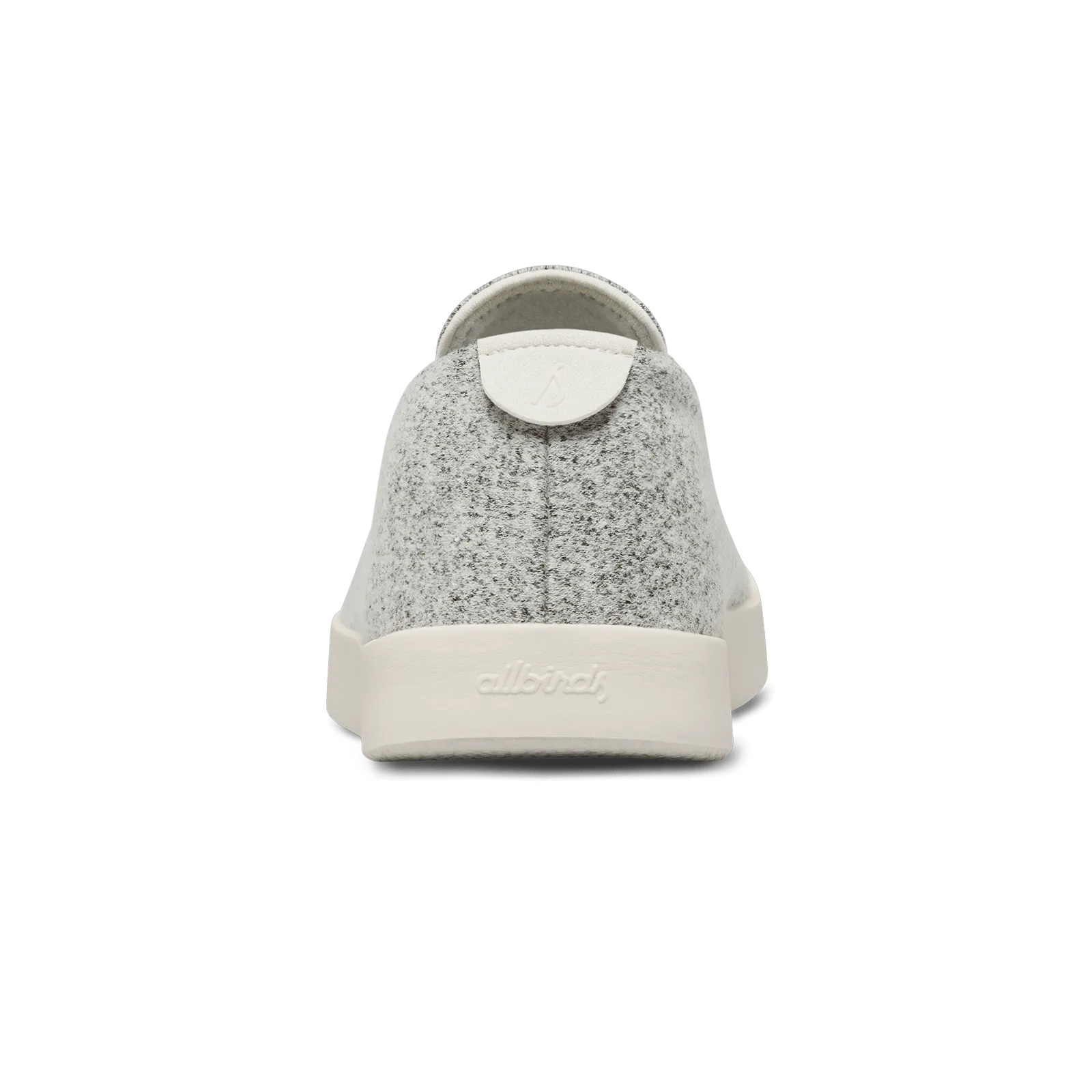 Men's Wool Lounger - Dapple Grey (Cream Sole) plantar fasciitis support